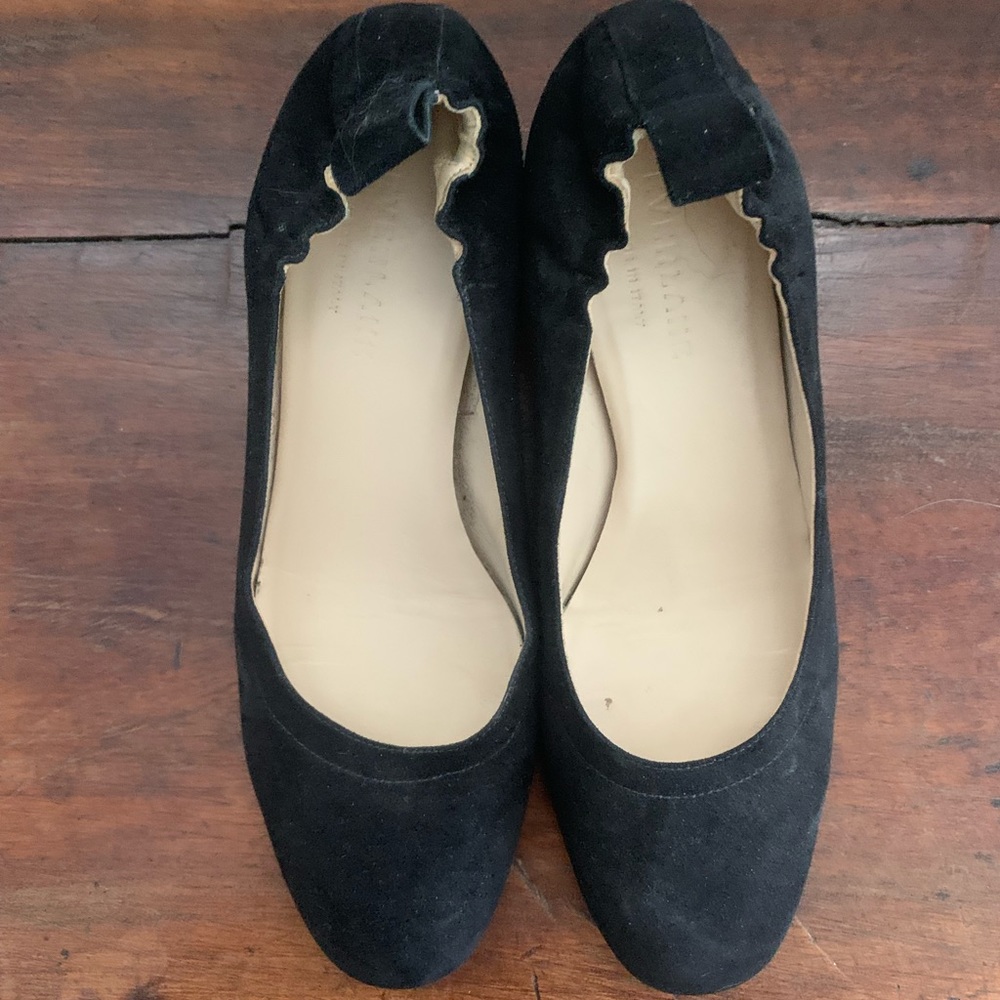 Everlane Black Suede Pumps